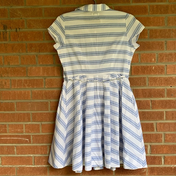 NWT💯Cotton Striped Dress - Picture 4 of 6